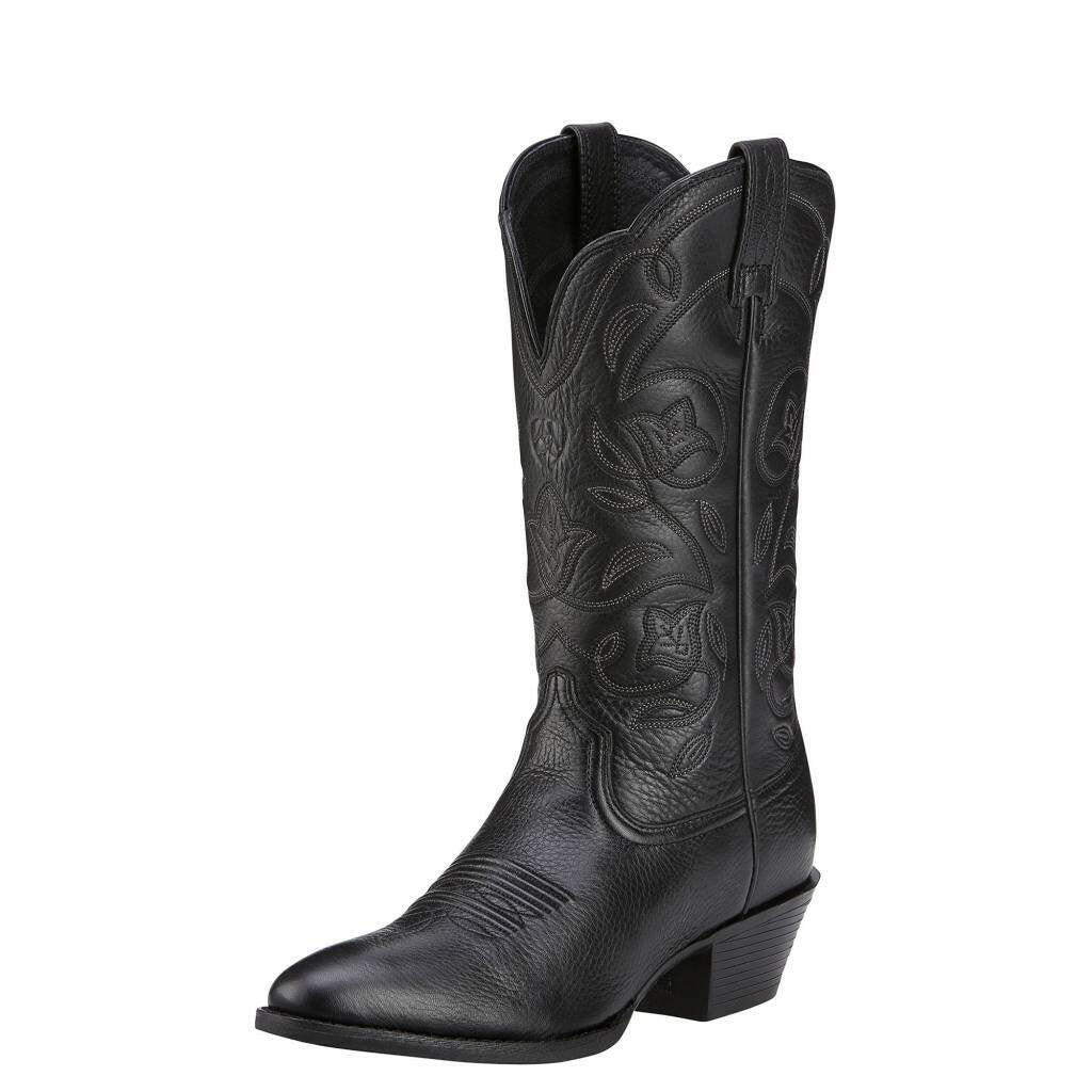 Ariat Women's Heritage Black Western Boot.