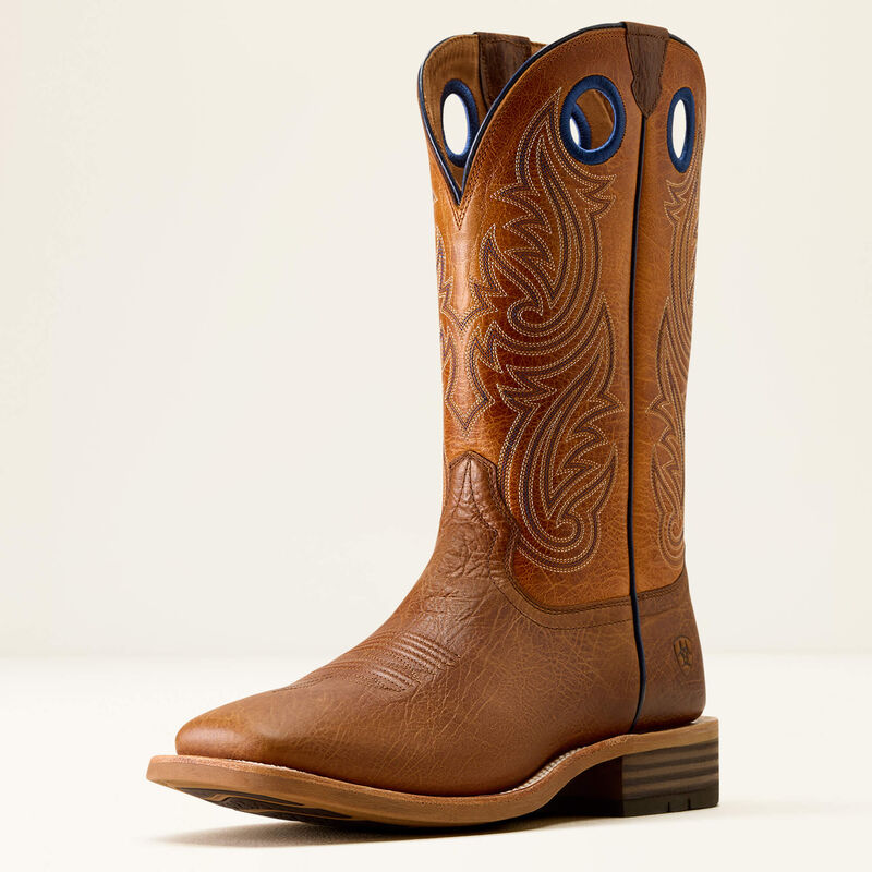 Ariat Men's Highland Toughstock Brown Cowboy Boots Ariat Men's Highland Toughstock Brown Cowboy Boots