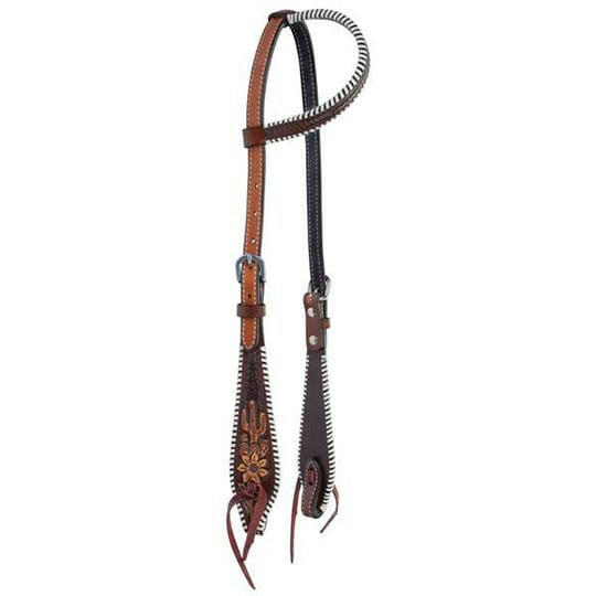 CIRCLE Y DESERT EDGE OE HEADSTALL 1018-15-SV