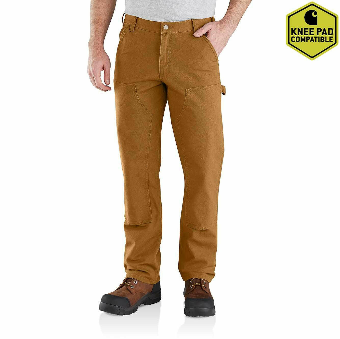 Carhartt Men's Relaxed Double Front Pants 103334 | Corral Western Wear