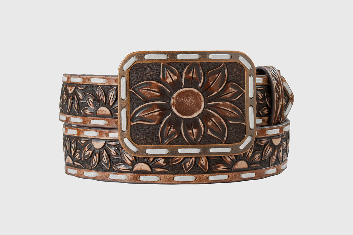 Angel Ranch Women's Sunflower Belt D140012102 | Corral Western Wear
