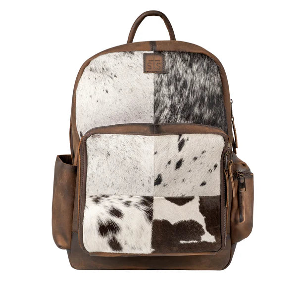 STS Ranchwear Cowhide Whitness Backpack STS34888 | Corral  display picture 2