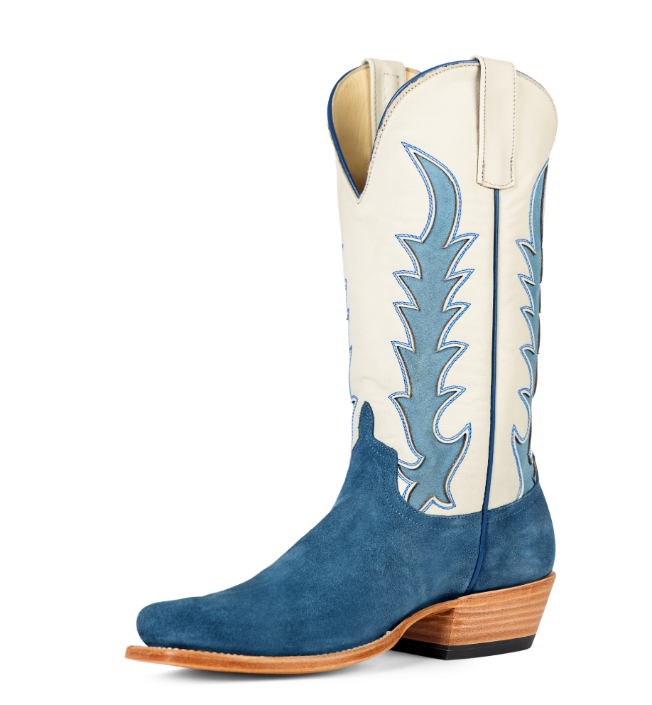 Macie Bean Women's Blue Suede Boot M9521