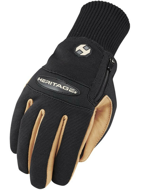 Winter Work Glove Black/Tan.