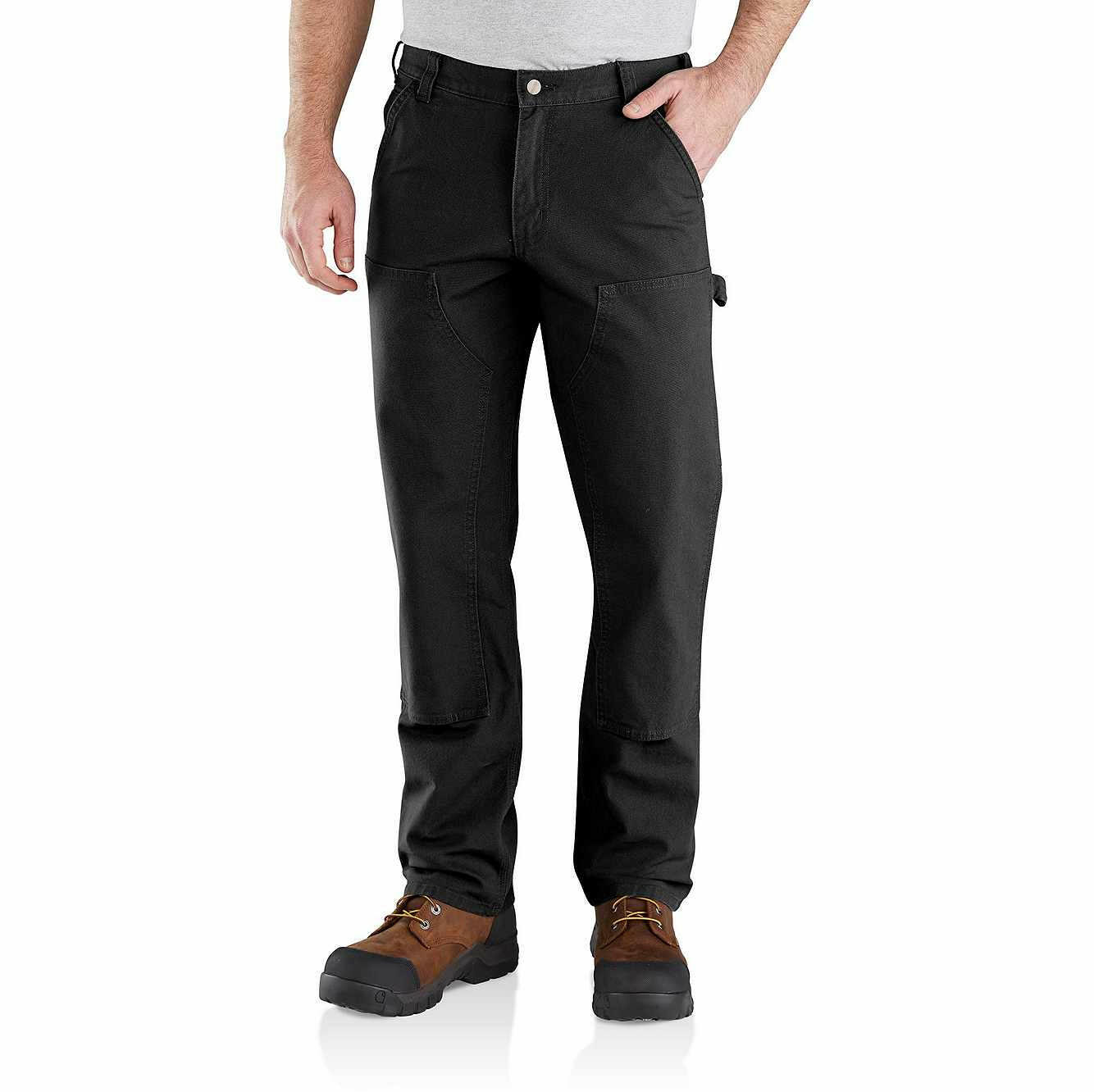 パンツ Carhartt B12 BLACK 34x30 Made in Mexico MEXICO製 カーハート ダックペインターパンツ 褪せブラック 表記(34x32
