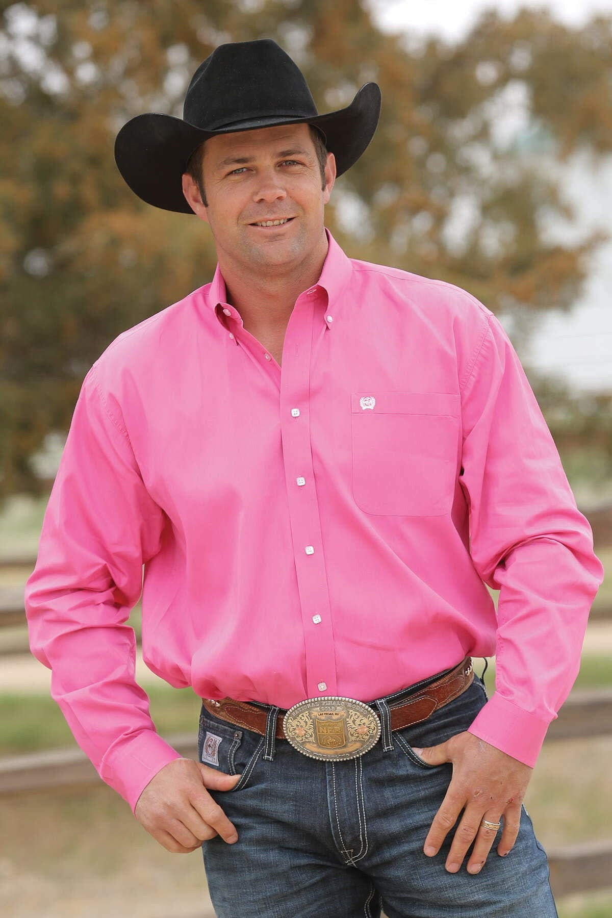 Cinch Men's Pink Button Down Shirt MTW1103320 | Corral Western Wear