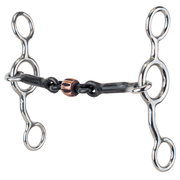 Reinsman Jr Cowhorse Dogbone Roller Snaffle 349