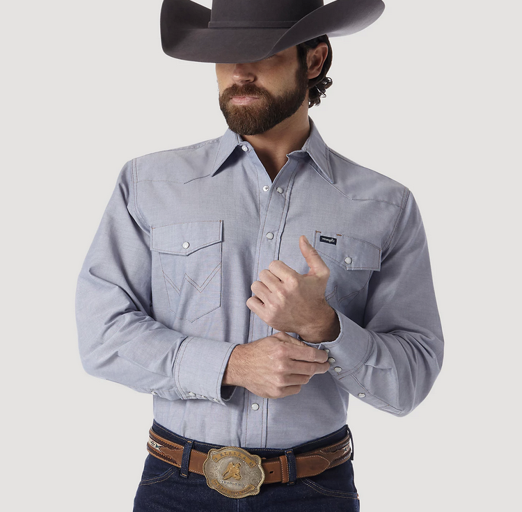 Wrangler Men's Jean Shirt 70130MW Wrangler Men's Jean Shirt 70130MW