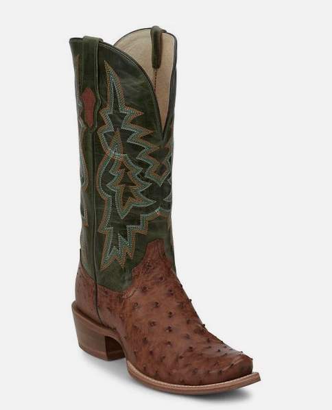 Tony Lama Men's Rylen Ostrich Cutter Toe Boot SA8268 | Corral
