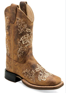 Old West Childrens Embroidered Boot.