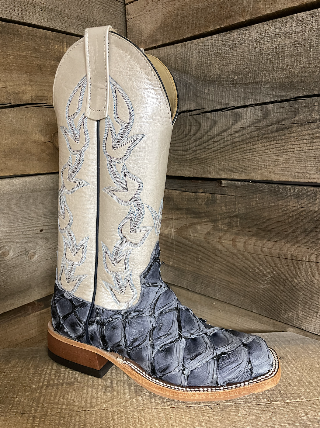 Anderson Bean Women's Navy Bass Boot.