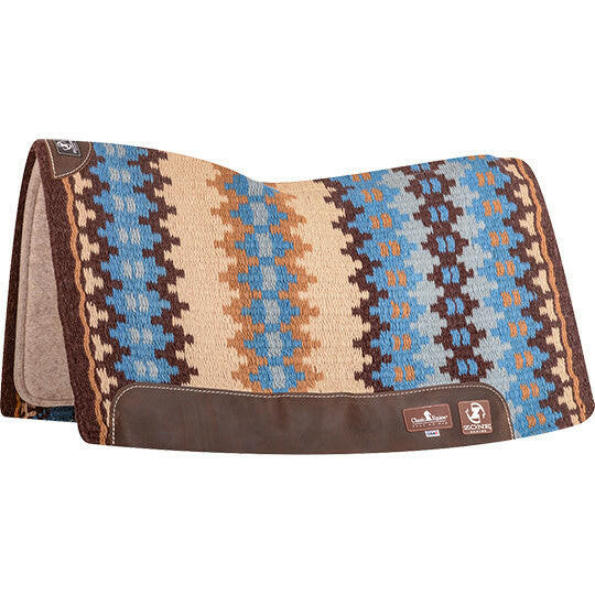 Tapis De Selle Classic Equine 3/4 - 34x38 - SensorFlex En Laine - Neuf