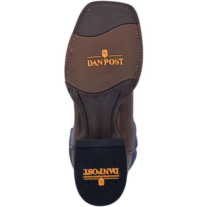 Dan Post Men's Thin Blue Line Boot Size 9EW.