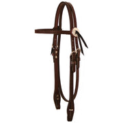 Circle Y Julie Goodnight Diamond Walnut Headstall 0269-1201