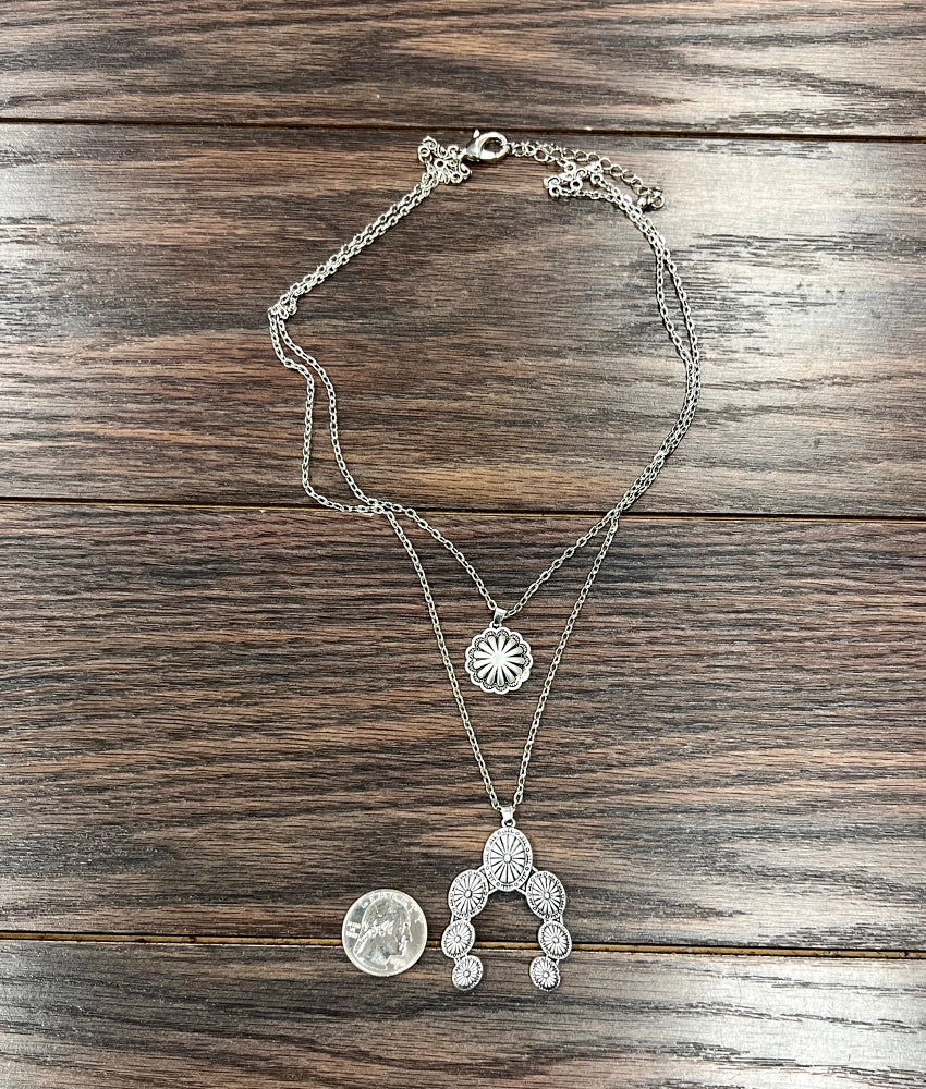 Isac 20" Boho Concho Squash Necklace 736727