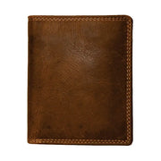 Rugged Earth Brown Leather Wallet 990005