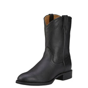 Ariat Men's Black Heritage Roper Boot.