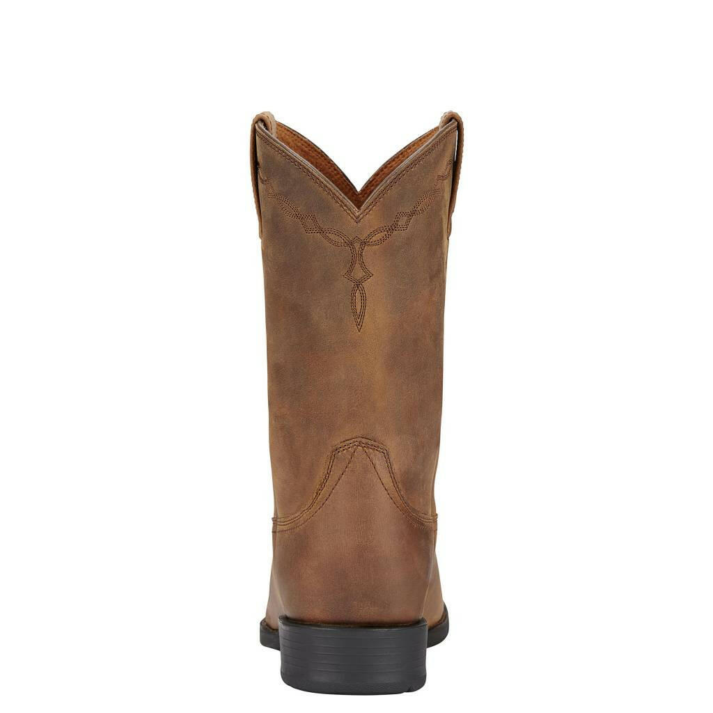 Ariat Men's Distressed Heritage Roper Boot.
