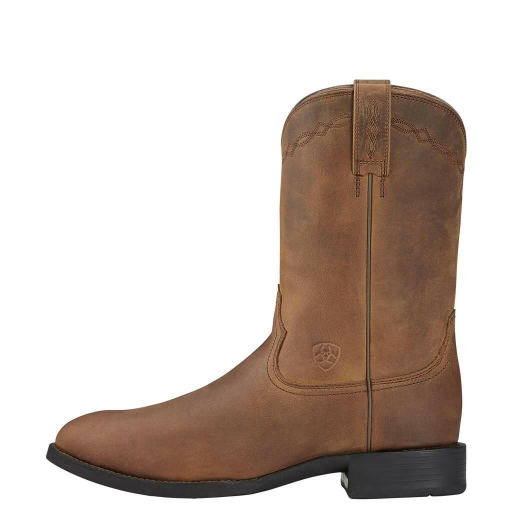 Ariat Men's Distressed Heritage Roper Boot.