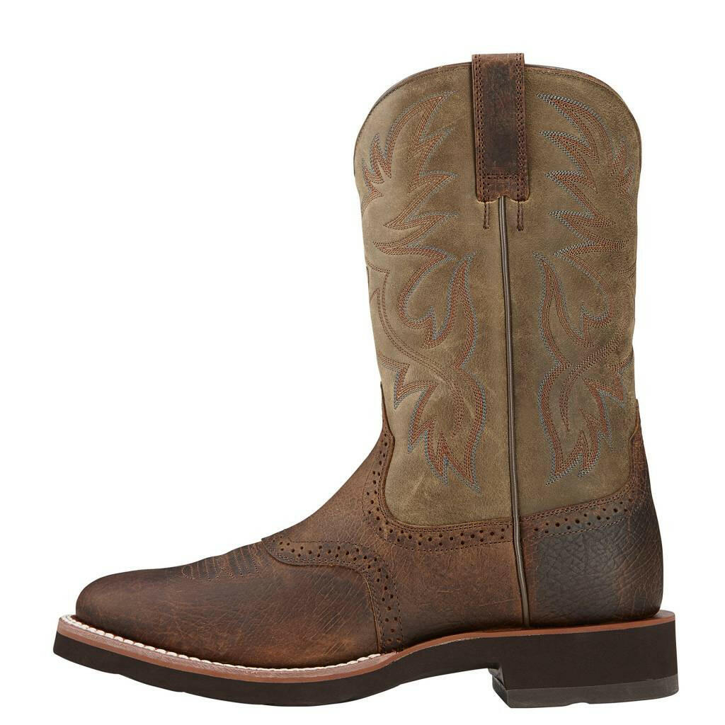 Ariat Men's Earth Brown Heritage Crepe Boot.