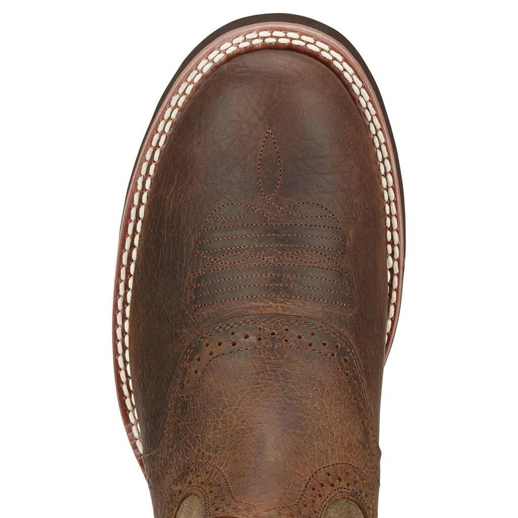 Ariat Men's Earth Brown Heritage Crepe Boot.