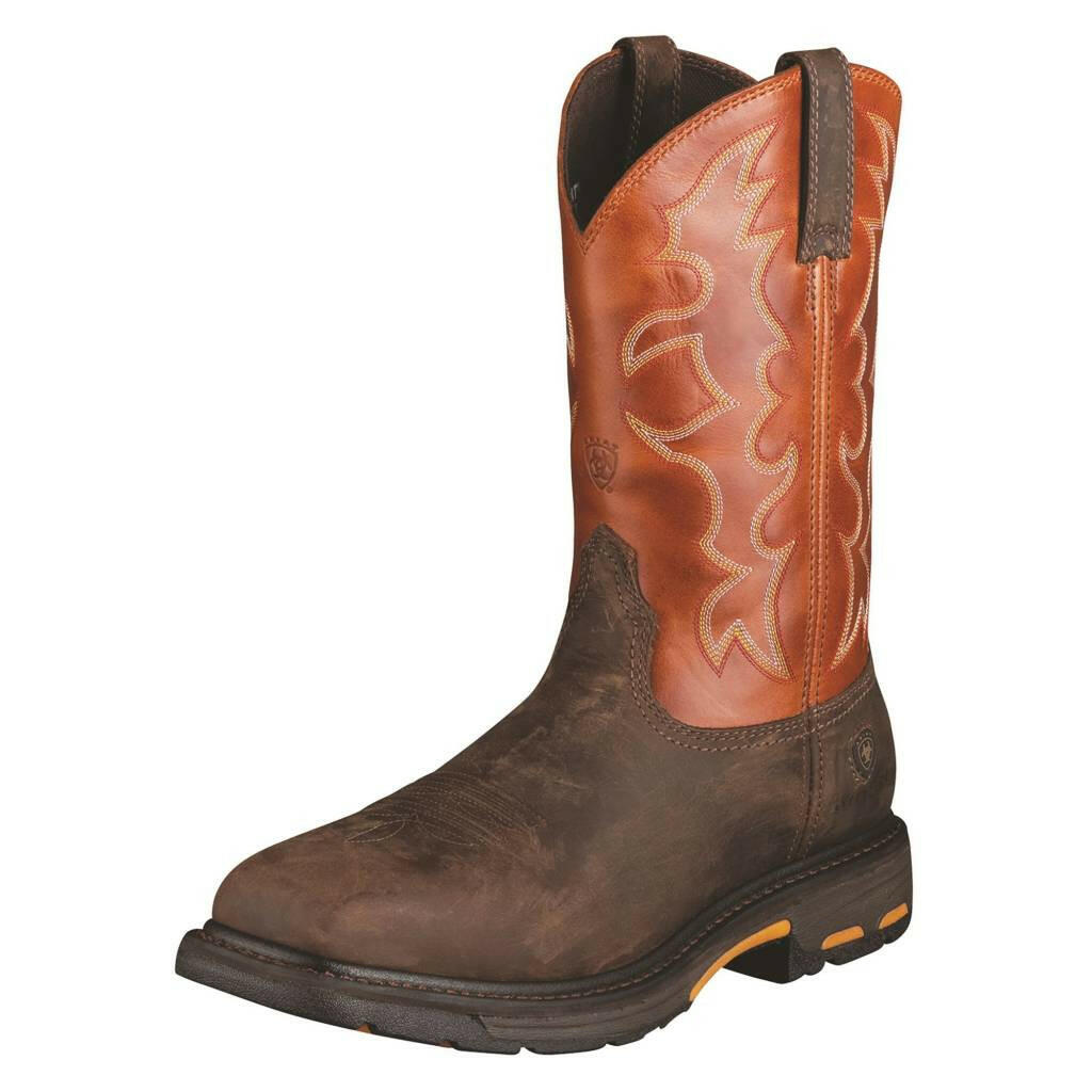 Ariat Men's Steel Toe Workhog Work Boot.
