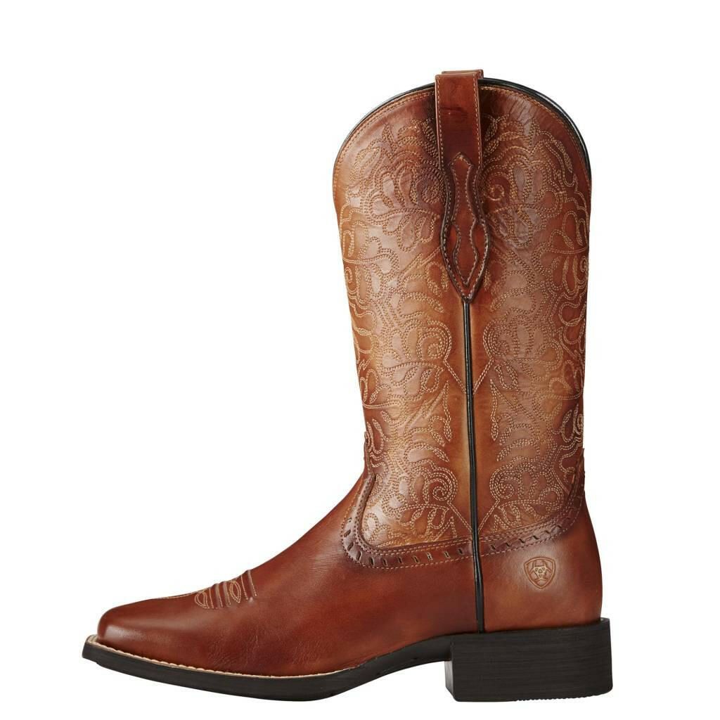 Ariat Ladies Brown Round Up Remuda Boot.