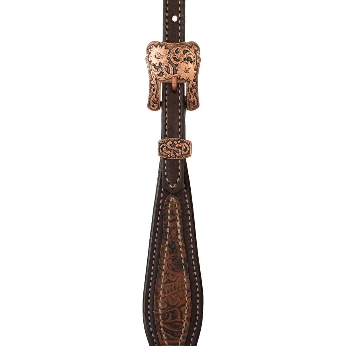 Weaver Western Floral Sliding Ear Headstall 10024-01-16