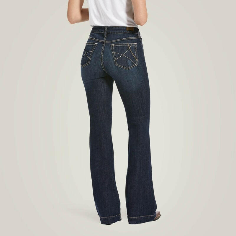 Ariat Women's Slim Trouser Ella Wide Leg Jean.