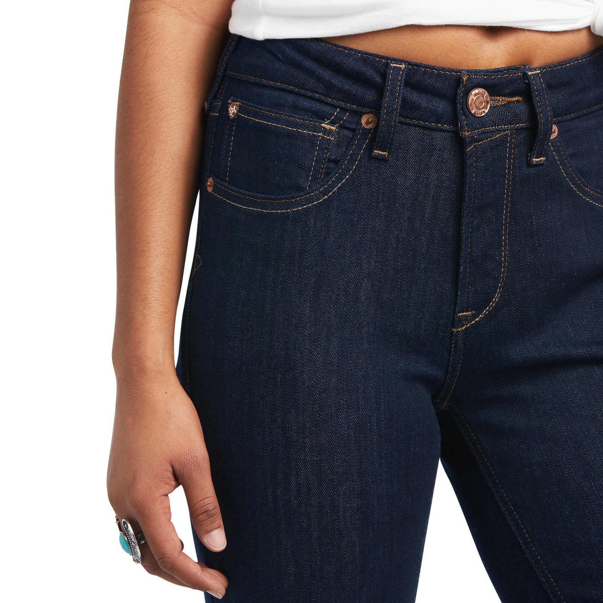 Ariat Women's R.E.A.L. High Rise Shelby Flare Jean.