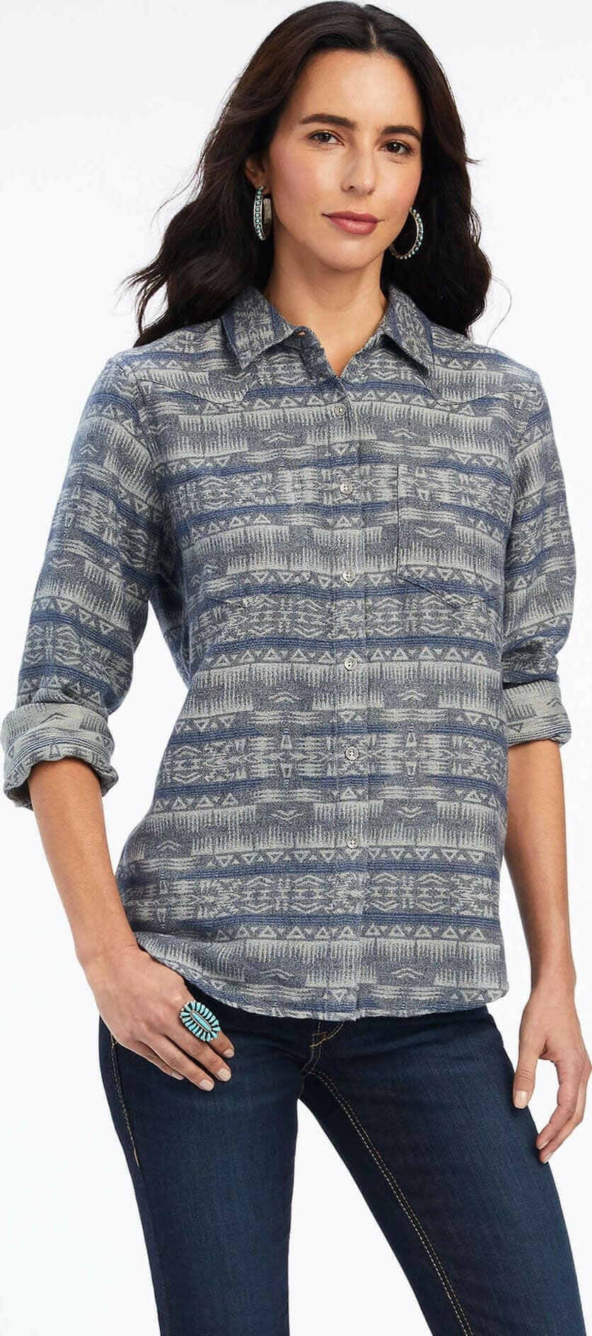 Ariat Ladies Billie Jean Long Sleeve Shirt.