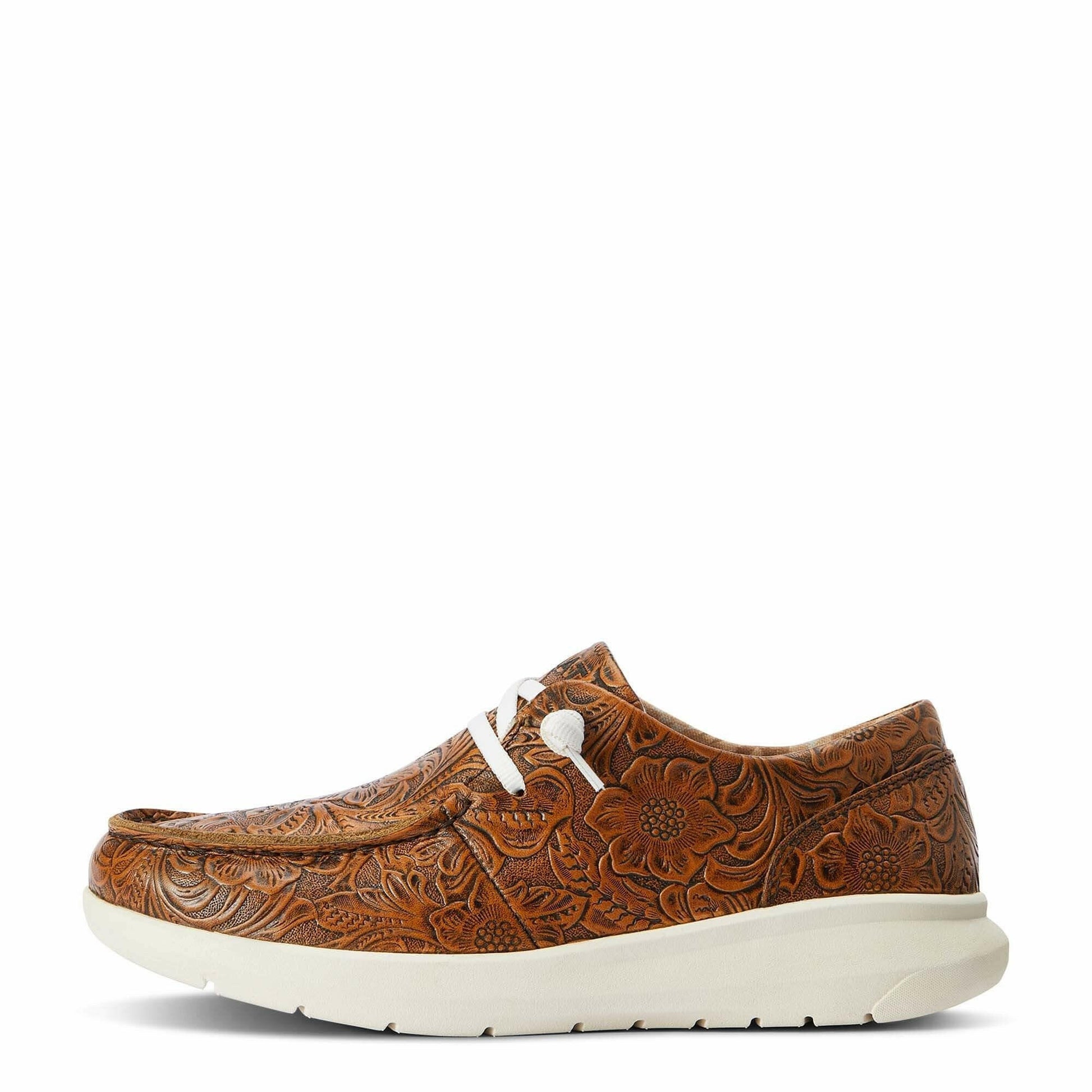 Ariat Ladies Floral Embossed Hilo Shoe.