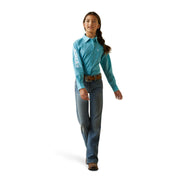 Ariat Girl Team Kirby Button Down Shirt.