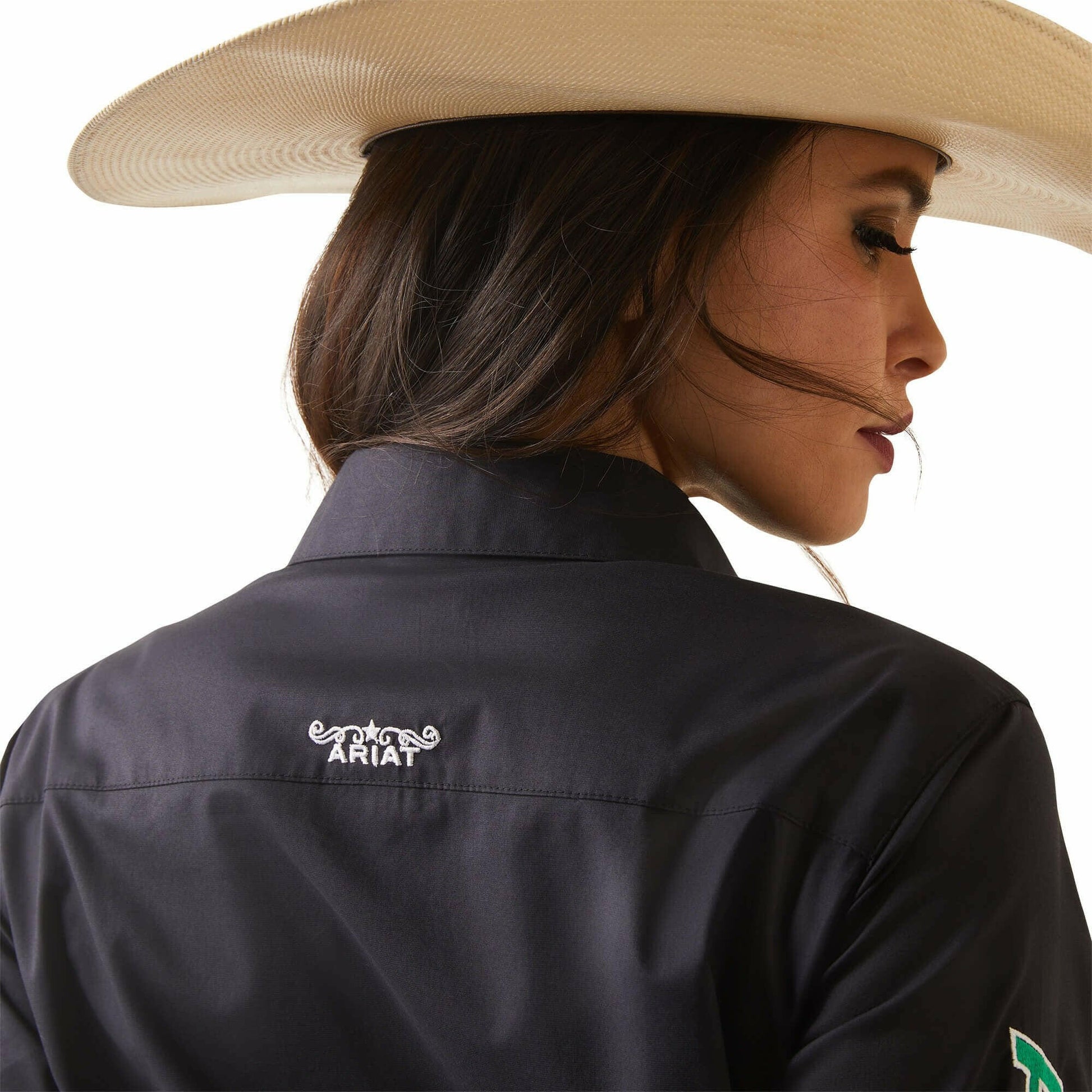 Ariat Ladies Mexico Team Kirby Stretch Button Down Shirt.