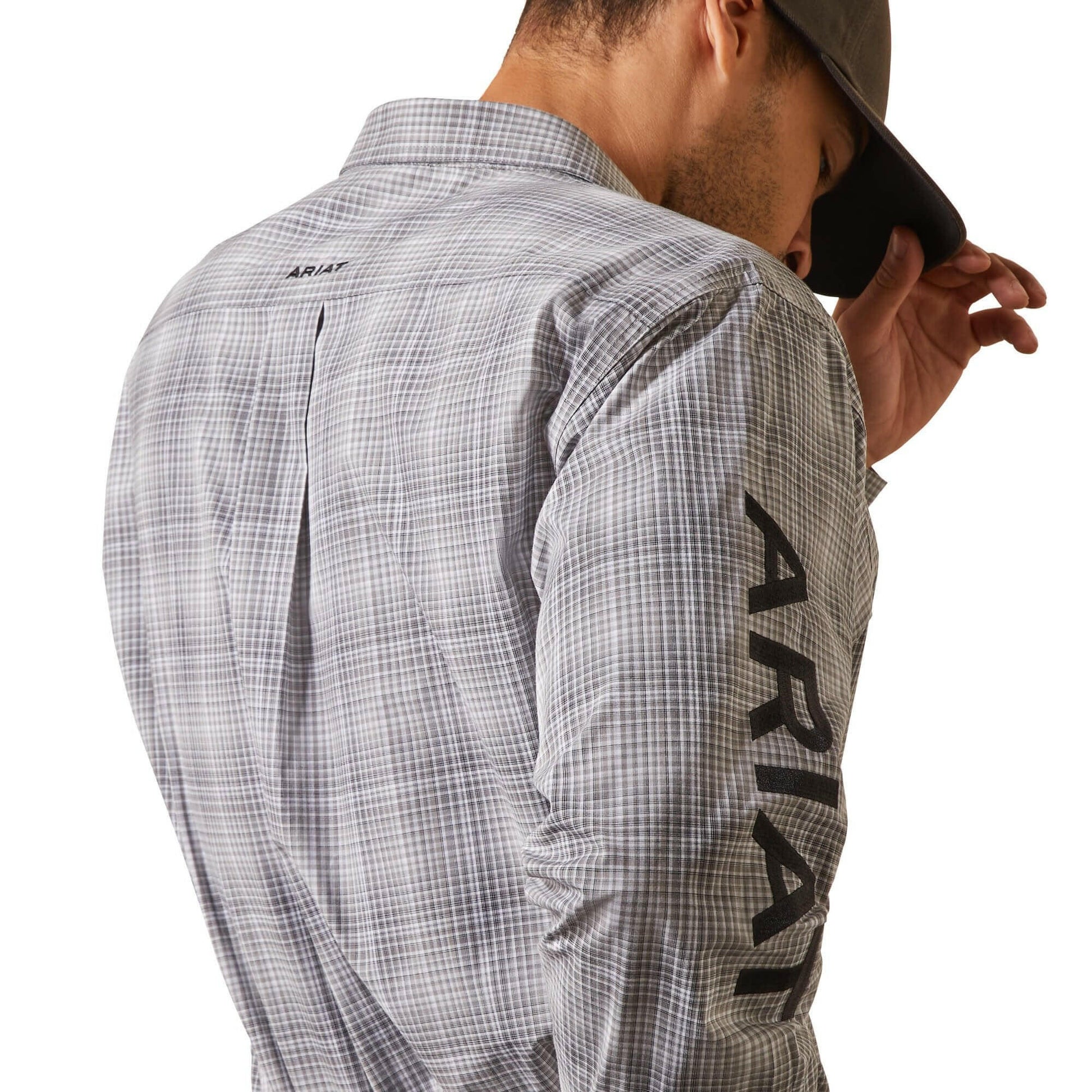 Ariat Men's Pro Series Team Houston Classic Fit Button Down Shirt.