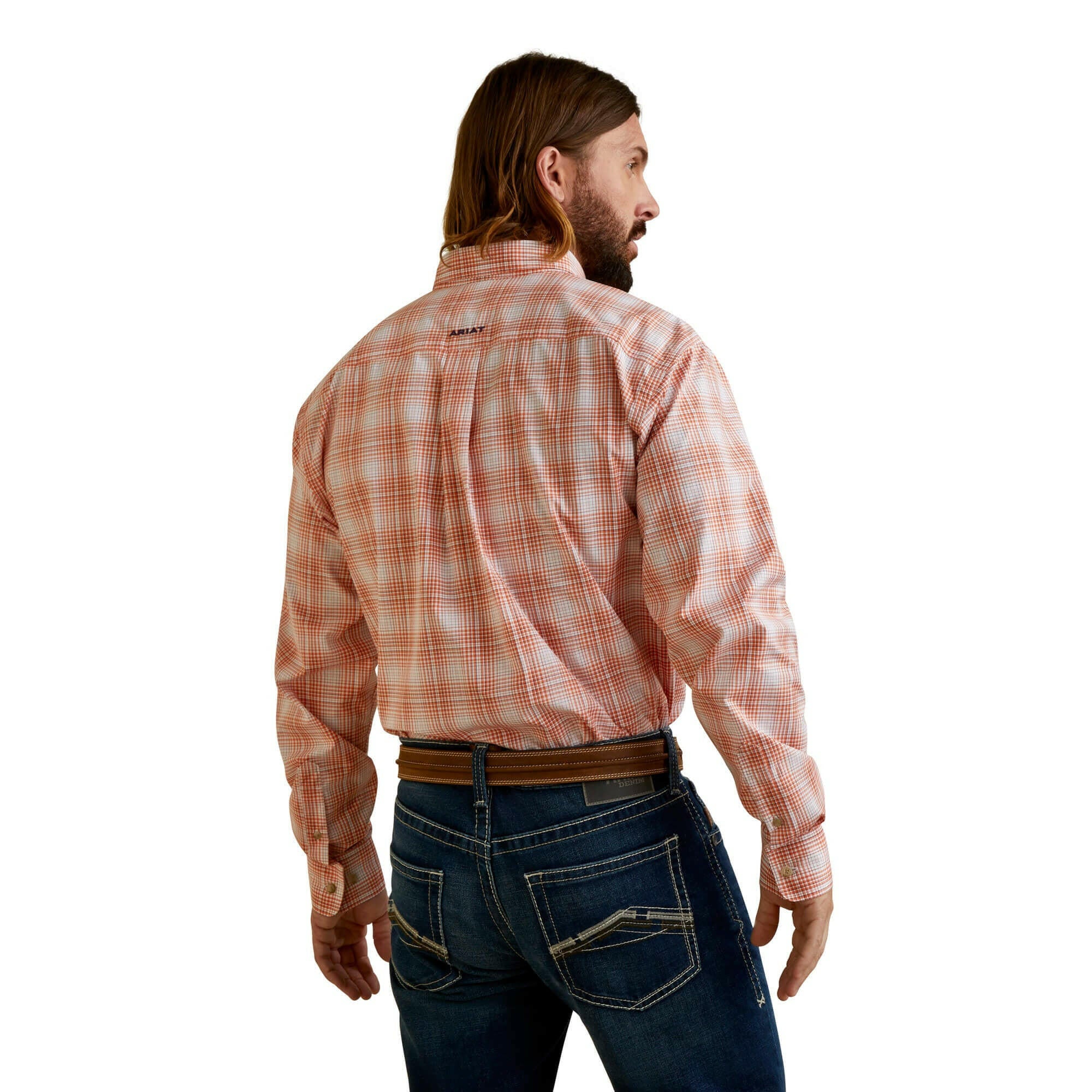 Ariat Men's Pro Series Manning Fitted Button Down Shirt.