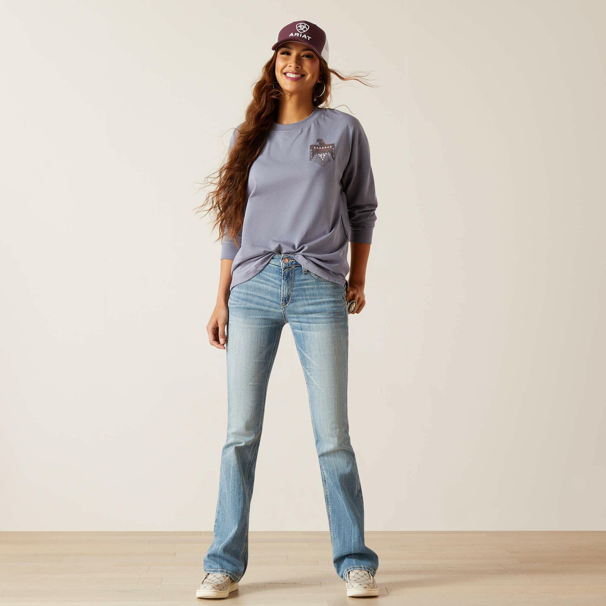Ariat Women's Thunderbird T-Shirt Size Large.