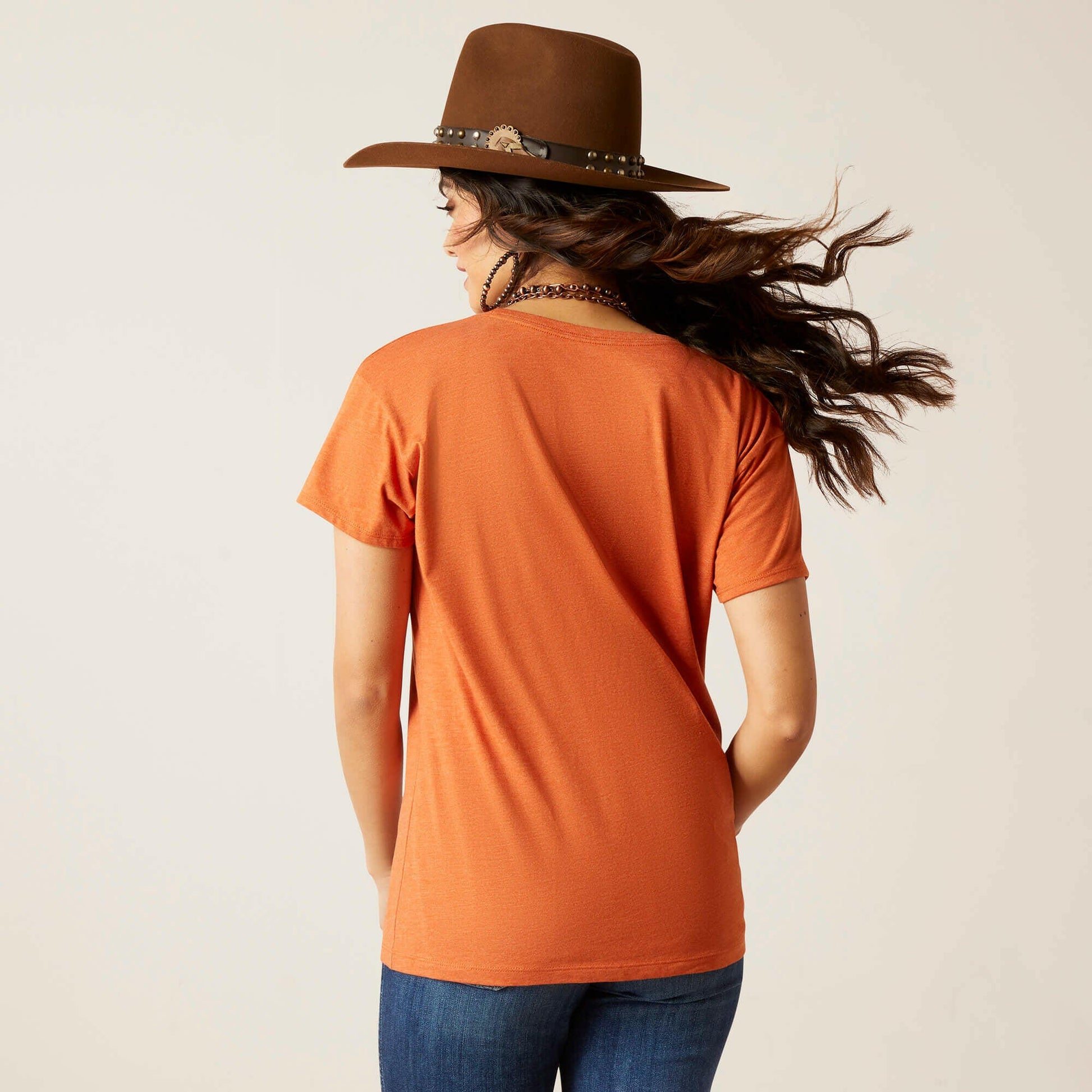 Ariat Women's Bison Skull T-Shirt.