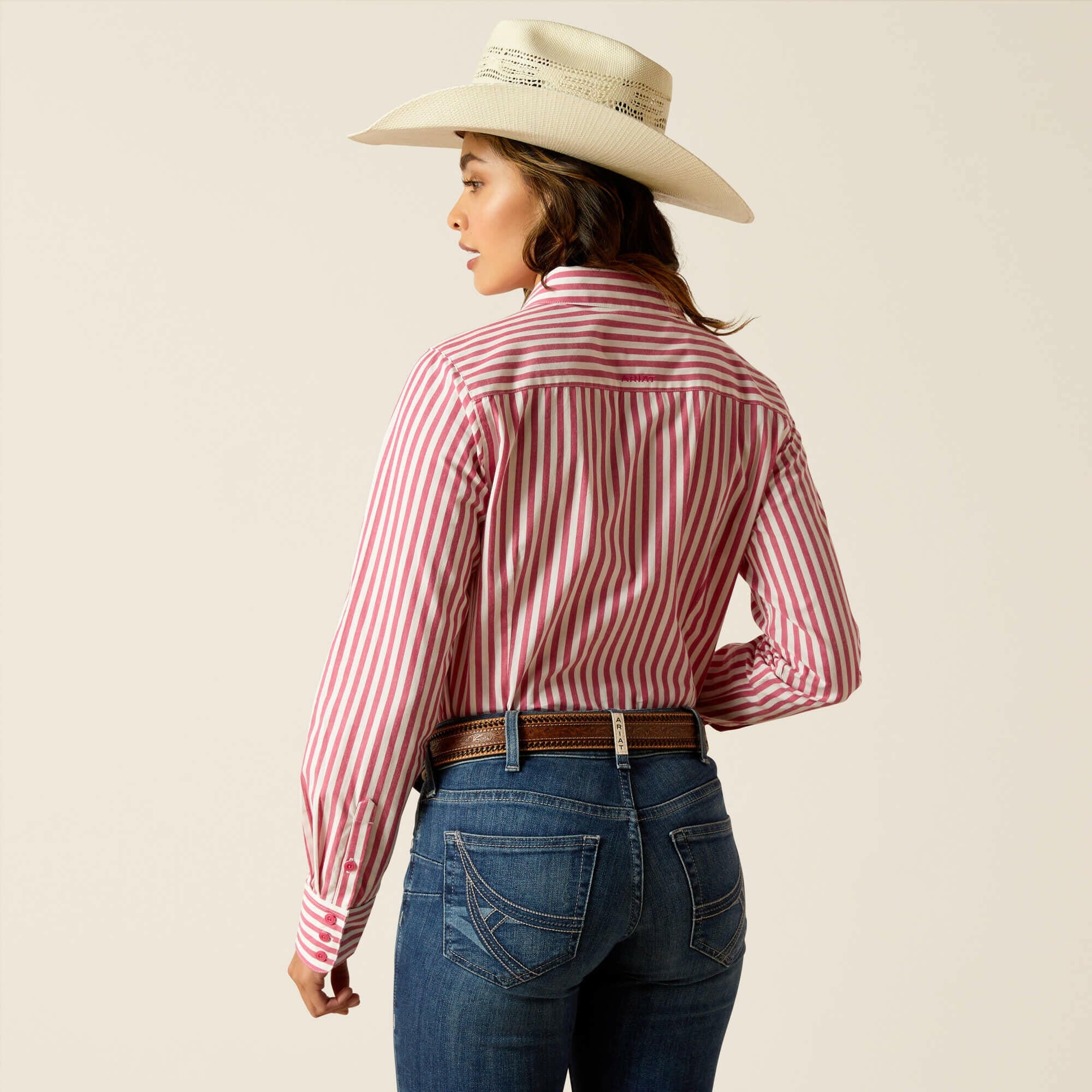 Ariat Women's Striped Kirby Stretch Button Down Shirt.