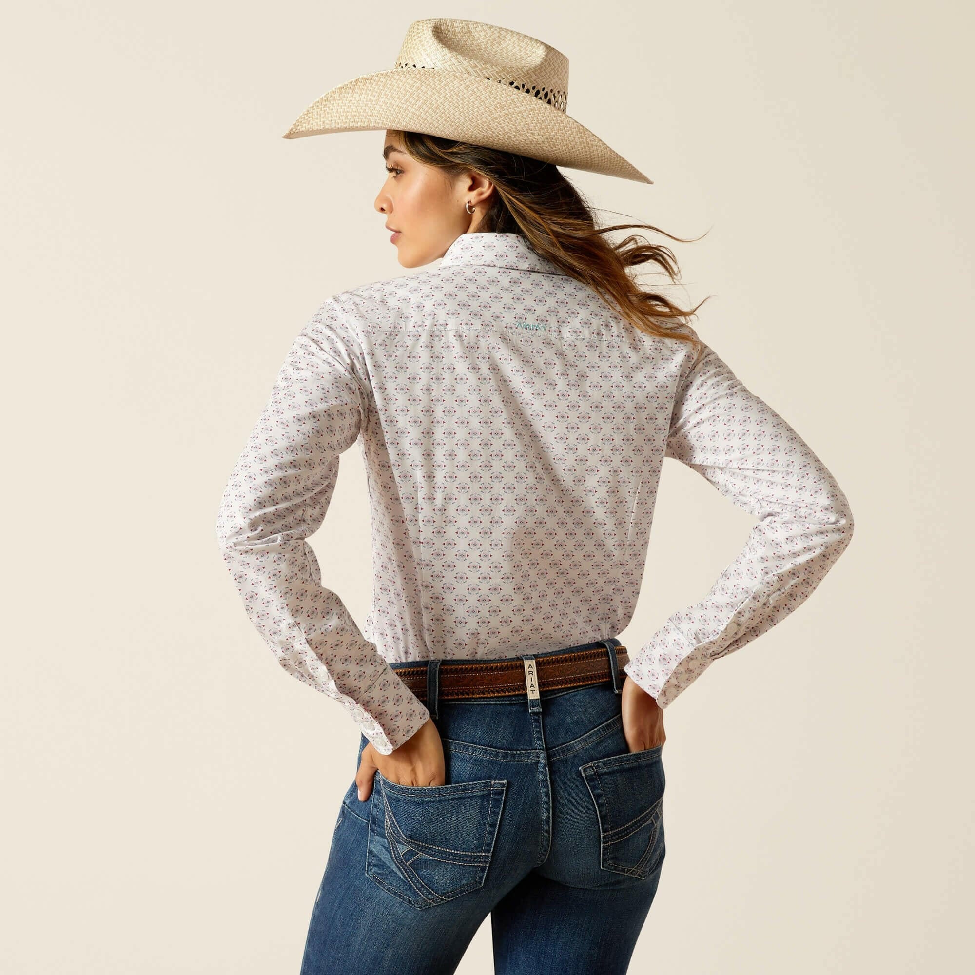 Ariat Women's Print Kirby Stretch Button Down Shirt.