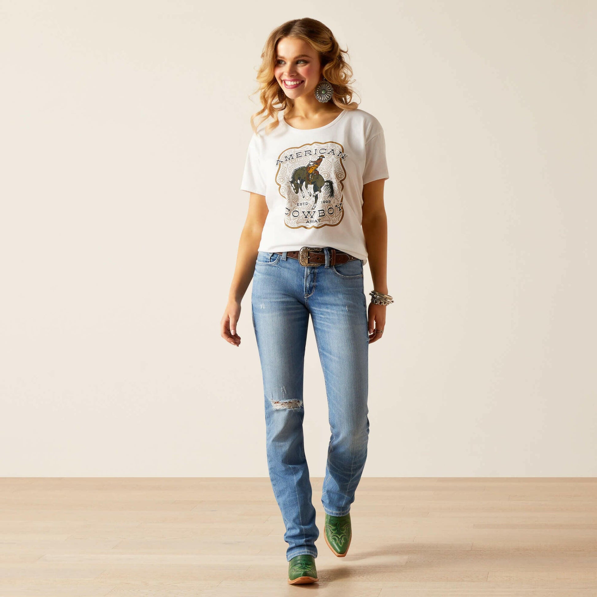 Ariat Women's American Cowboy T-Shirt.