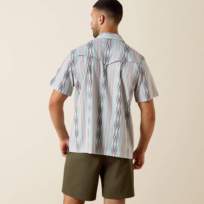 Ariat Men's Printed VentTEK Classic Fit Snap Front Shirt 10071047