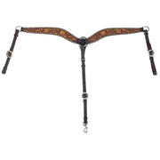 Circle Y Dusty Floral Breast Collar 1019-23-SV
