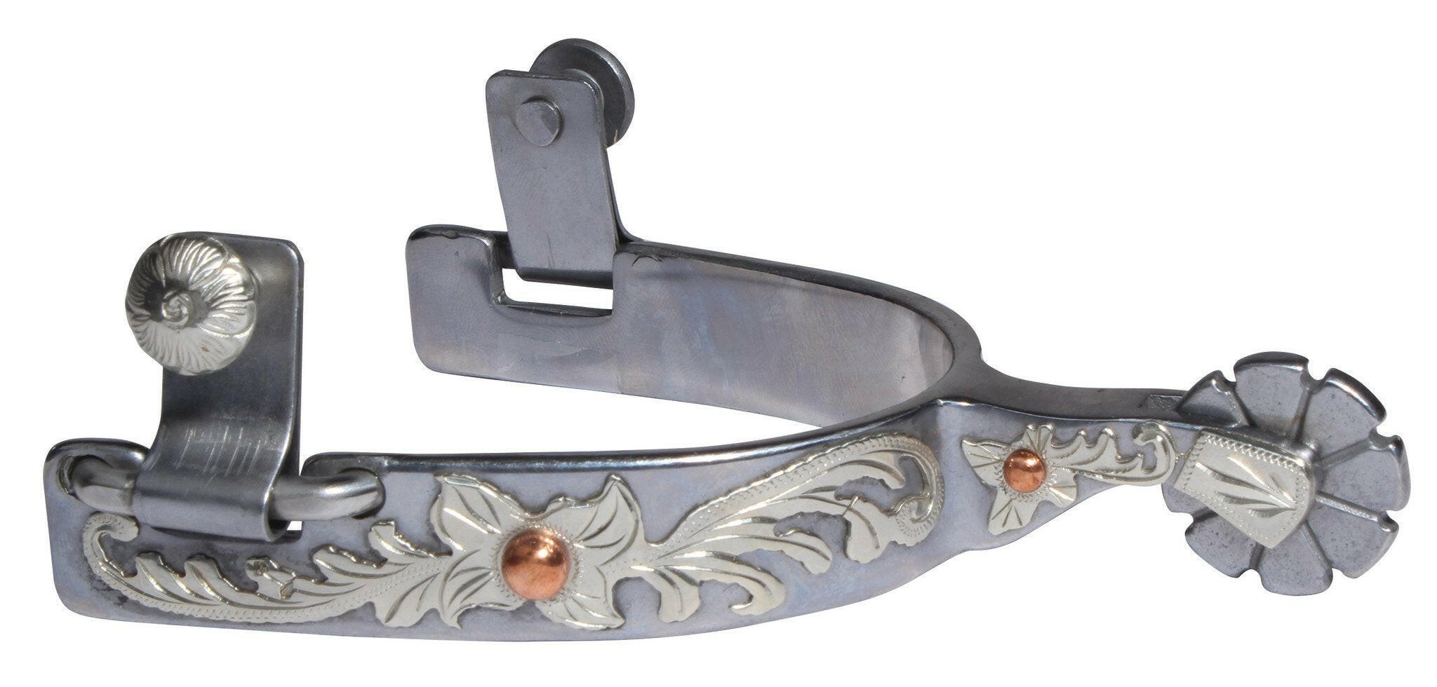 Silver Spur 8 Pt Rowel.