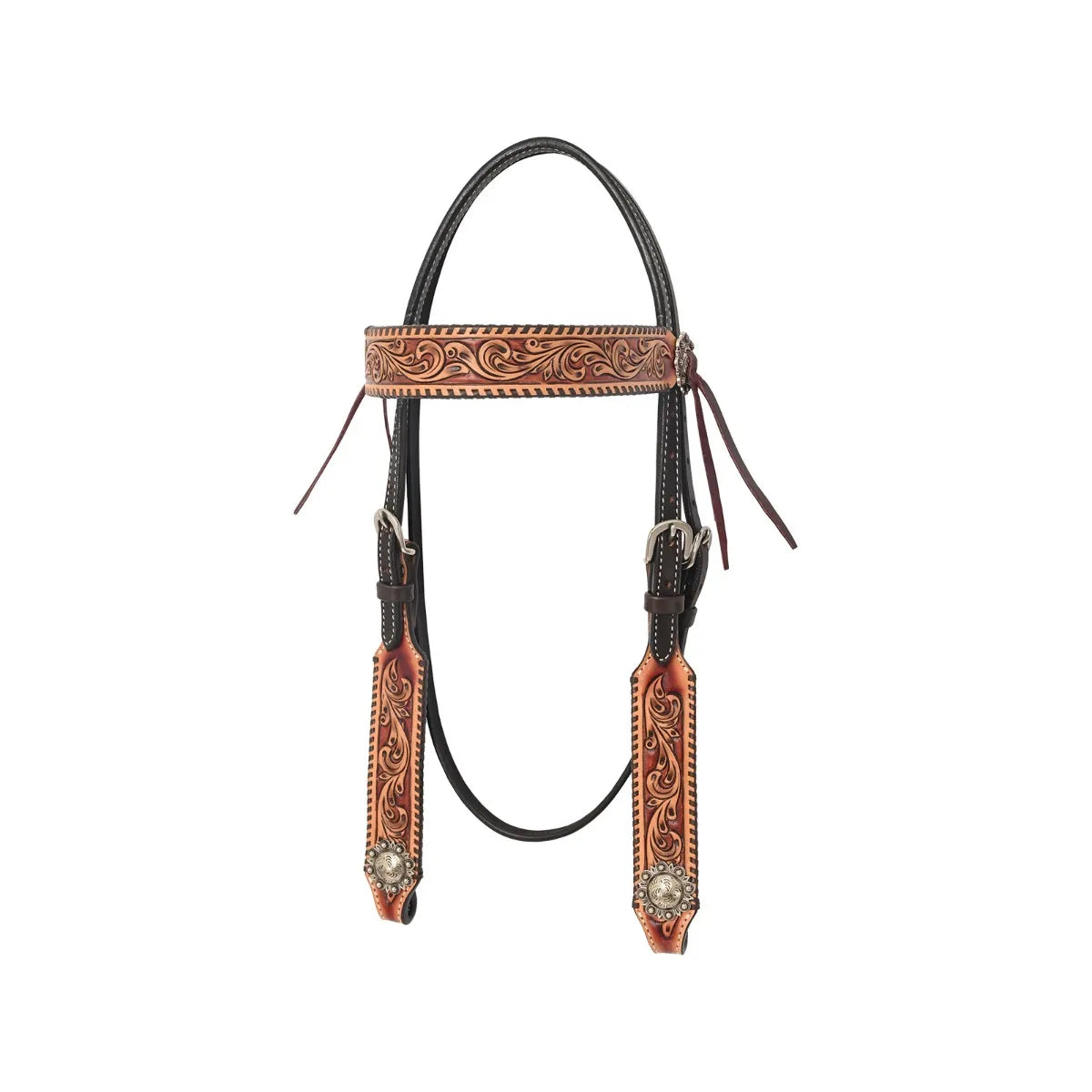 Circle Y Gauge Browband Headstall 1074-10-SV