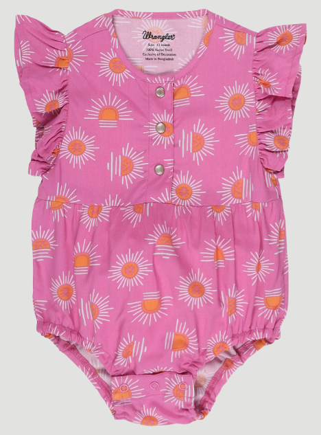 Wrangler Infant Girl's Bodysuit.