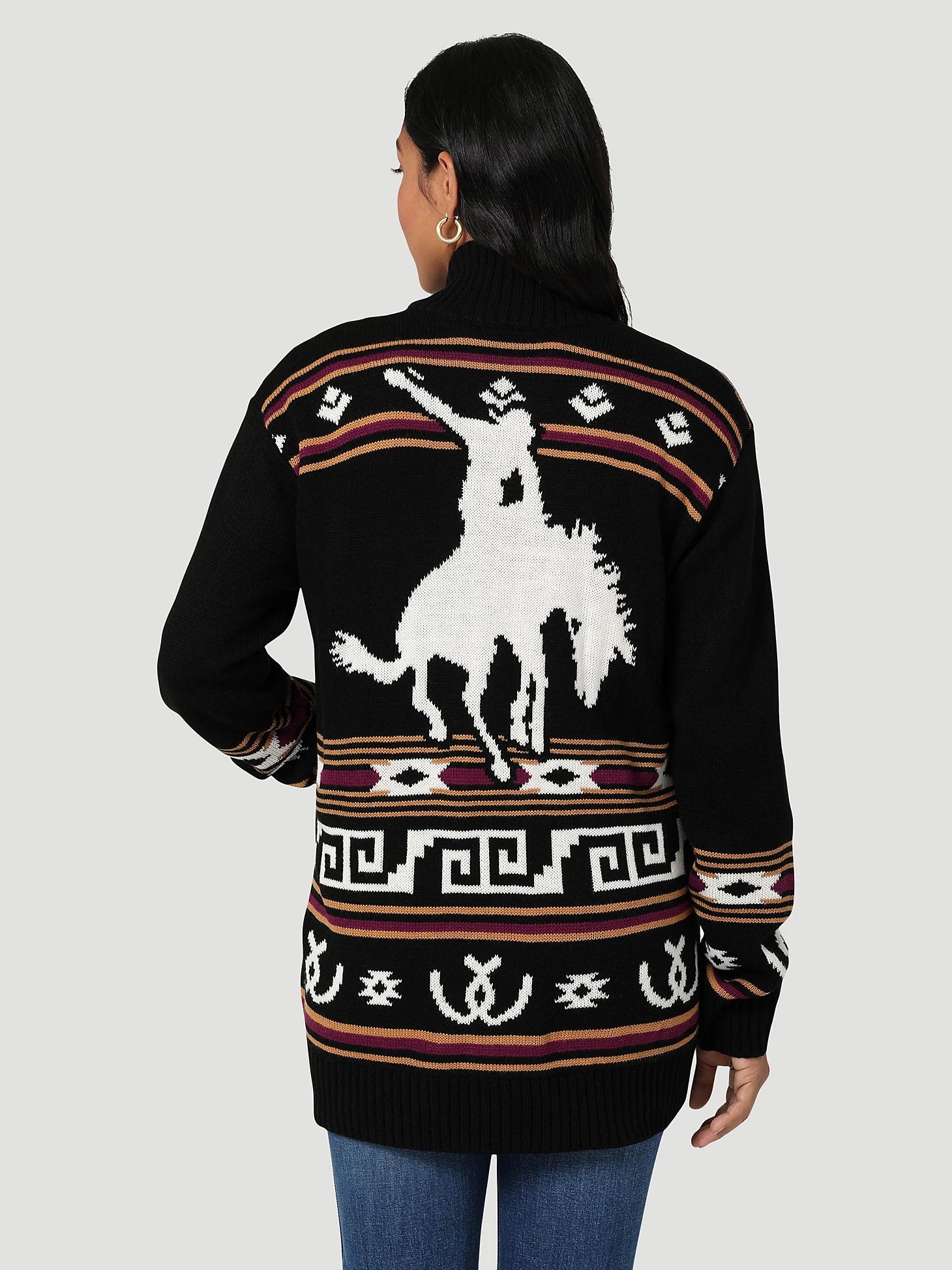 Wrangler Women's Full Zip Cardigan 112335804 C5 | Corral Western Wear