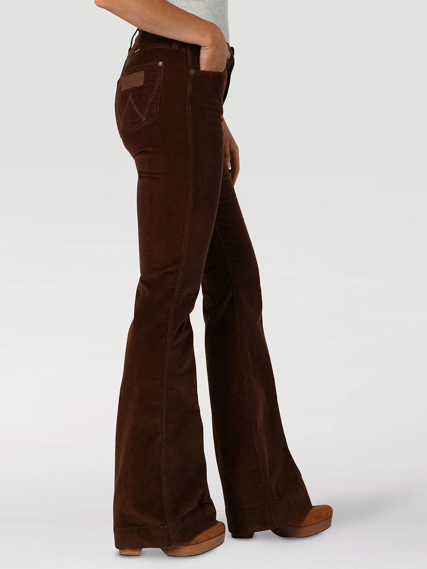 Wrangler Retro Women's High Rise Corduroy Trouser.