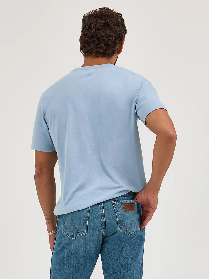 Wrangler Men's Rope Logo Tee.