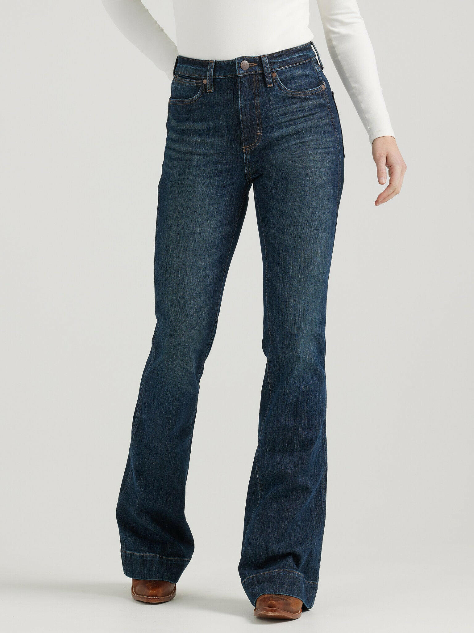 Wrangler Women's Retro Bailey High Rise Trouser Jean.